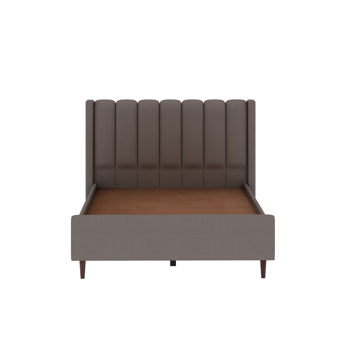 Emperor Single Size Upholstered Bed 4 Feet Without Storage-3 years Warranty(LUXE EDTION)