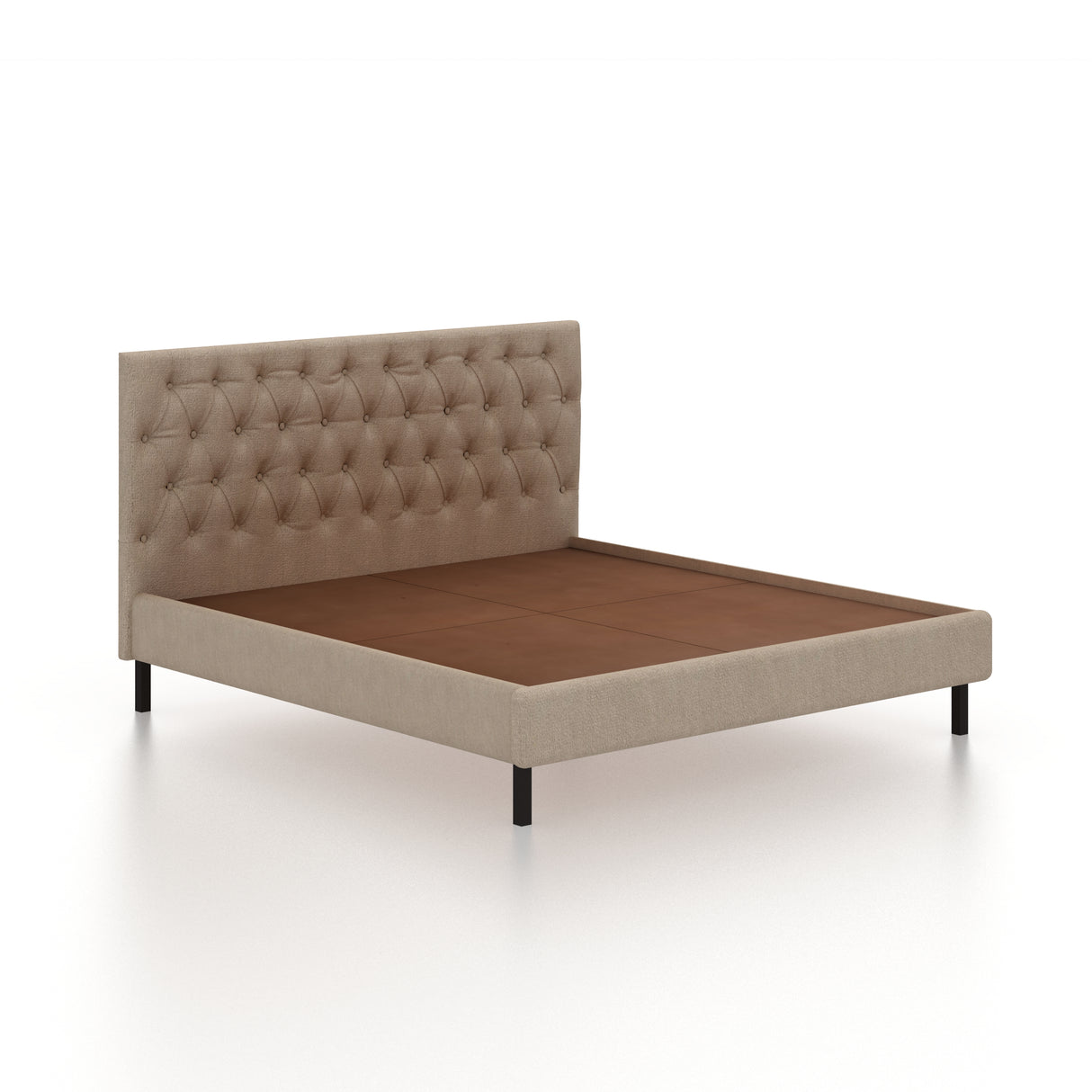 Fabrio Upholstered Without Storage Bed-3 years Warranty(LUXE EDITION)