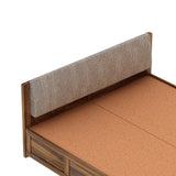 Boston Solid Sheesham Wood Bed With Box Storage - 3 years Warranty