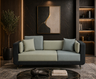 VEGAS Three Seater Upholstered Sofa Velvet - 12 Months Warranty