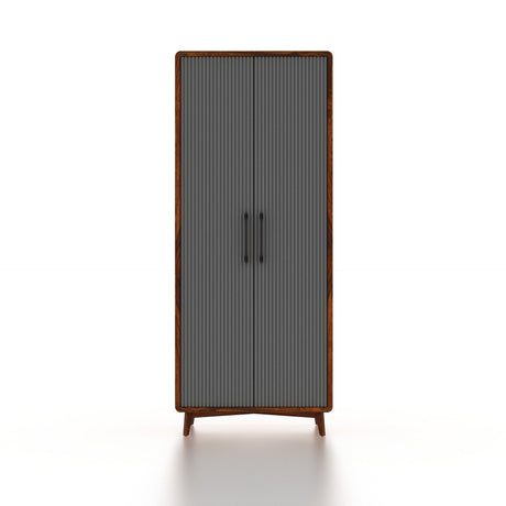 Robert Solid Sheesham Wood Wardrobe With Two Doors 3 Years warranty
