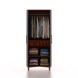 Robert Solid Sheesham Wood Wardrobe With Two Doors 3 Years warranty