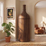 Cellar Solid Sheesham Wood Bottle Bar Cabinet - 3 Years Warranty