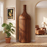 Cellar Solid Sheesham Wood Bottle Bar Cabinet - 3 Years Warranty