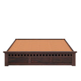 Armania Solid Sheesham Wood Bed With Hydraulic Storage Without Headboard - 3 years Warranty