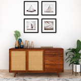 Syrus Solid Sheesham Wood Sideboard -  3 Years Warranty