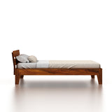Spiky Solid Sheesham Wood Bed - 3 Years Warranty