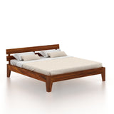 Spiky Solid Sheesham Wood Bed - 3 Years Warranty