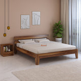 Spiky Solid Sheesham Wood Bed - 3 Years Warranty