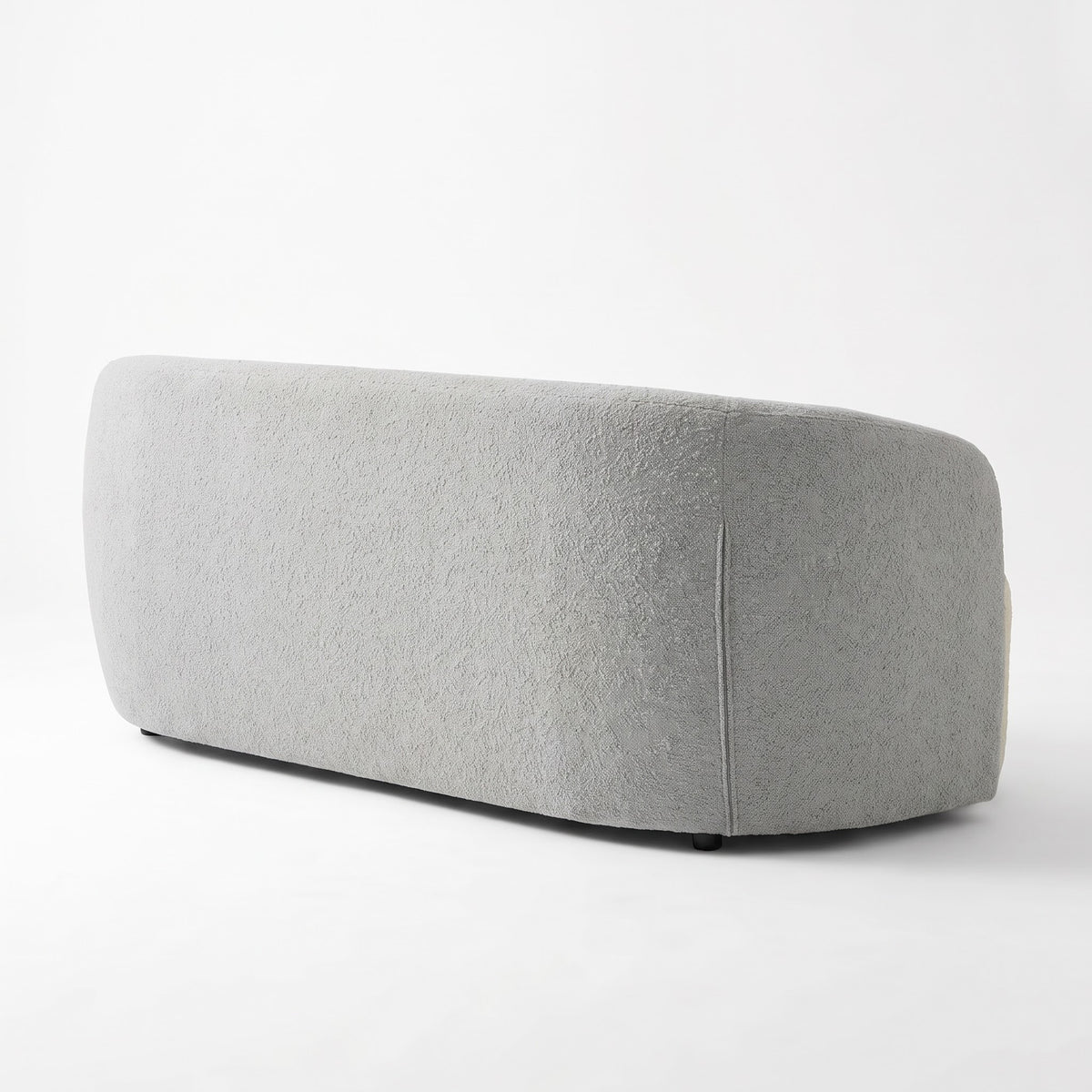 Rosky Three Seater Upholstered Sofa Bouclé - 12 Months Warranty