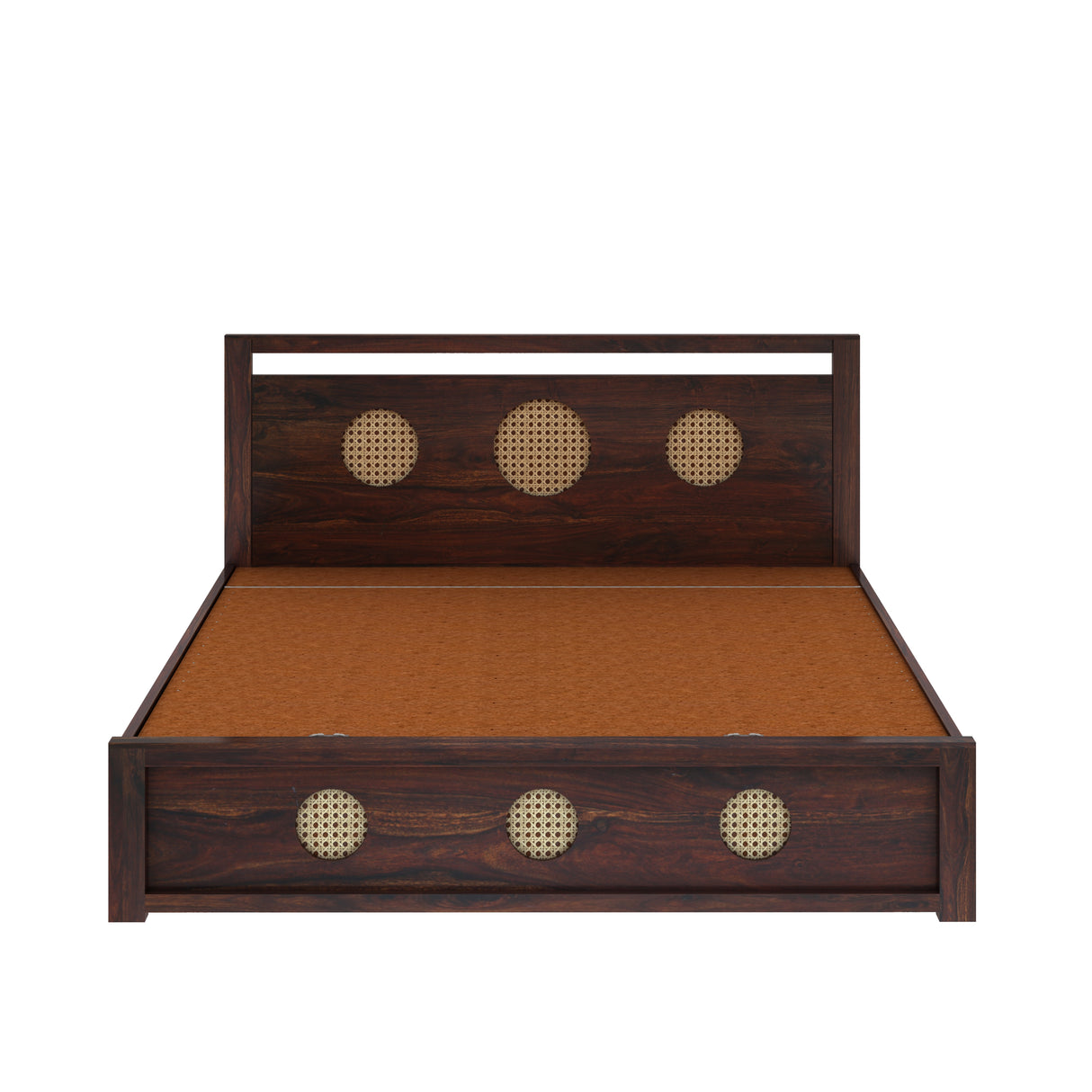 Cosmos Solid Sheesham Wood Hydraulic Storage Bed - 3 years Warranty
