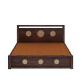 Cosmos Solid Sheesham Wood Hydraulic Storage Bed - 3 years Warranty