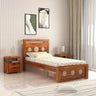 Cosmos Solid Sheesham Wood Single Bed  - 3 years Warranty