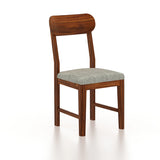 Wave Solid Sheesham Wood Office/Study/Dining Chair - 3 Years Warranty
