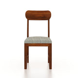 Wave Solid Sheesham Wood Office/Study/Dining Chair - 3 Years Warranty