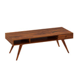 Monte Solid Sheesham Wood Coffee Table With Drawer Storage (LARGE) - 3 Years Warranty