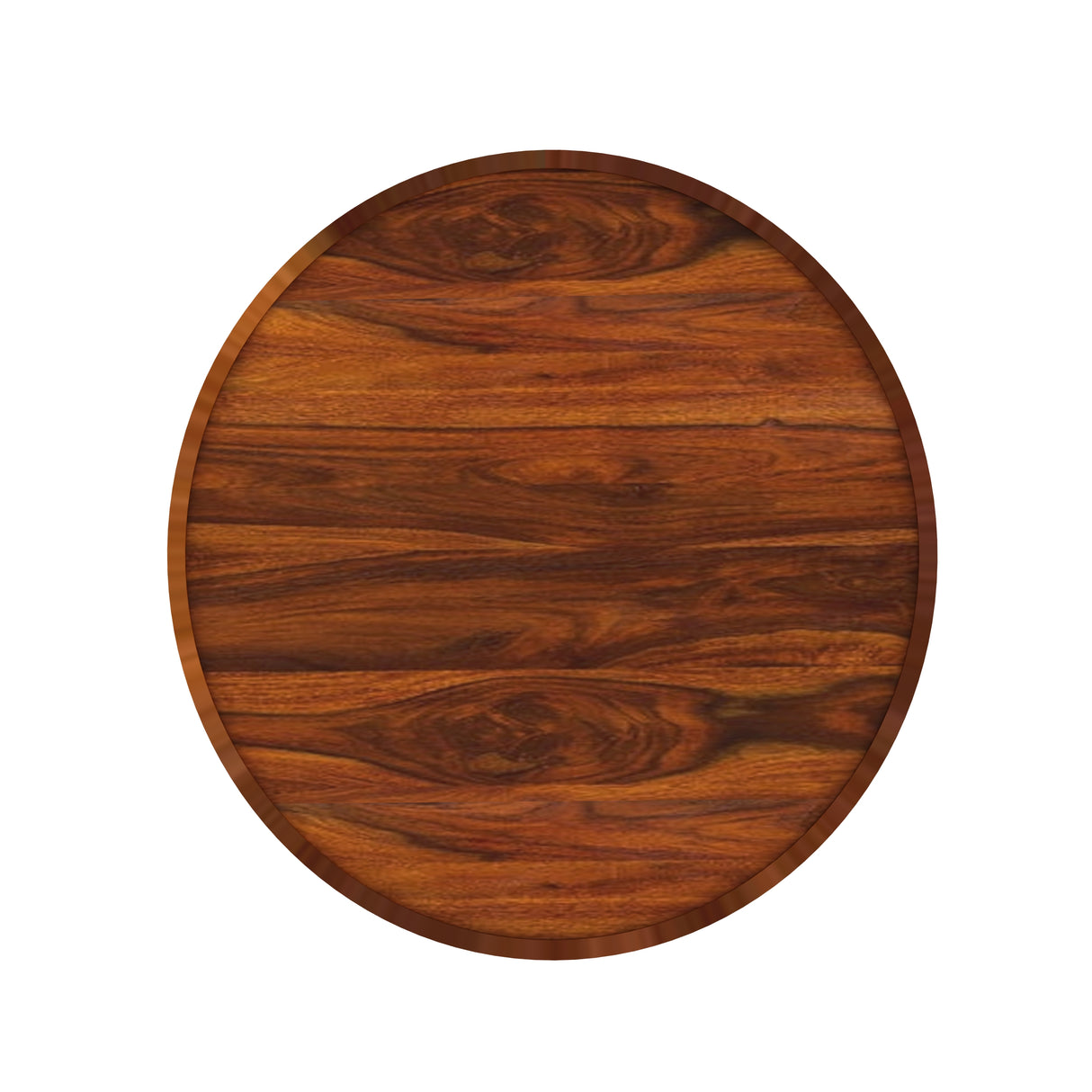 Round Solid Sheesham Wood Coffee Table - 3 years Warranty