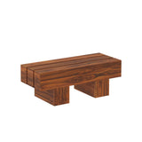 Swift Solid Sheesham Wood Coffee Table - 3 Years Warranty