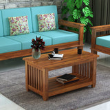 Maharaja Solid Sheesham Wood Coffee Table  - 3 years Warranty
