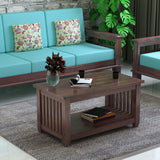 Maharaja Solid Sheesham Wood Coffee Table  - 3 Years Warranty