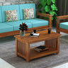 Maharaja Solid Sheesham Wood Coffee Table  - 3 Years Warranty