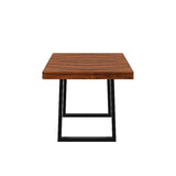 Wave Solid Sheesham Wood 6 Seater Dining Table - 3 Years Warranty