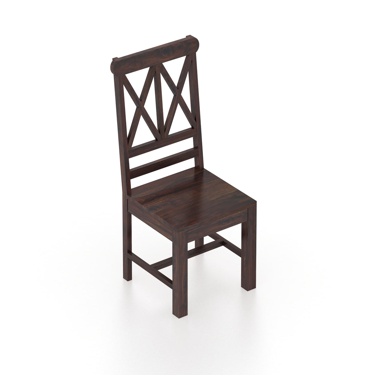 Cross Solid Sheesham Wood 6 Seater Dining Table Set - 3 Years Warranty