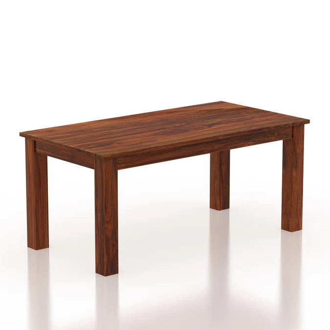 Cairo Solid Sheesham Wood 6 Seater Dining Table - 3 Years Warranty