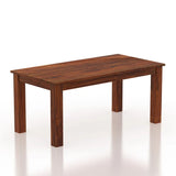 Cairo Solid Sheesham Wood 6 Seater Dining Table - 3 Years Warranty