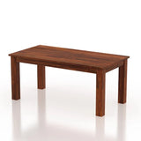 Cairo Solid Sheesham Wood 6 Seater Dining Table - 3 Years Warranty