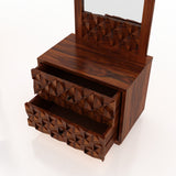 Raj Solid Sheesham Wood Dressing Table Mirror -  3 Years Warranty