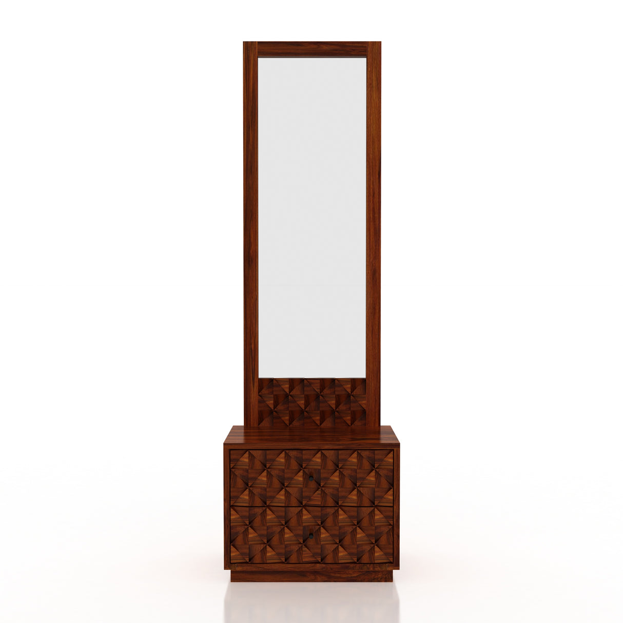 Raj Solid Sheesham Wood Dressing Table Mirror -  3 Years Warranty