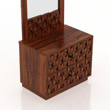 Raj Solid Sheesham Wood Dressing Table Mirror -  3 Years Warranty