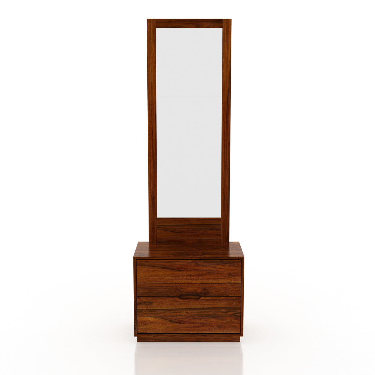 Italian Solid Sheesham Wood Dressing Table Mirror - 3 Years Warranty