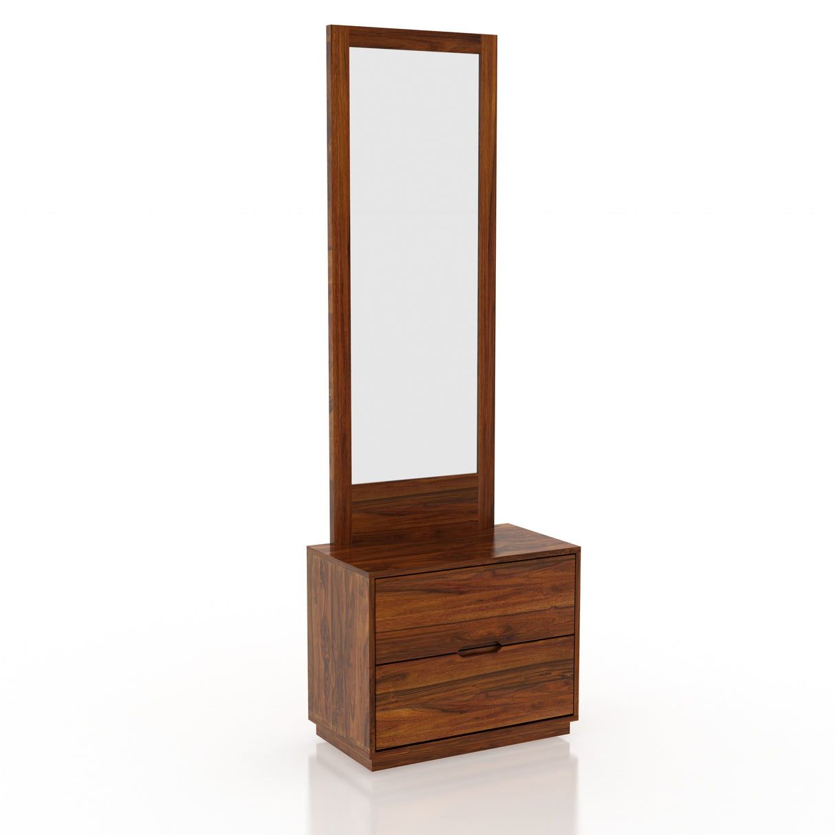 Italian Solid Sheesham Wood Dressing Table Mirror - 3 Years Warranty