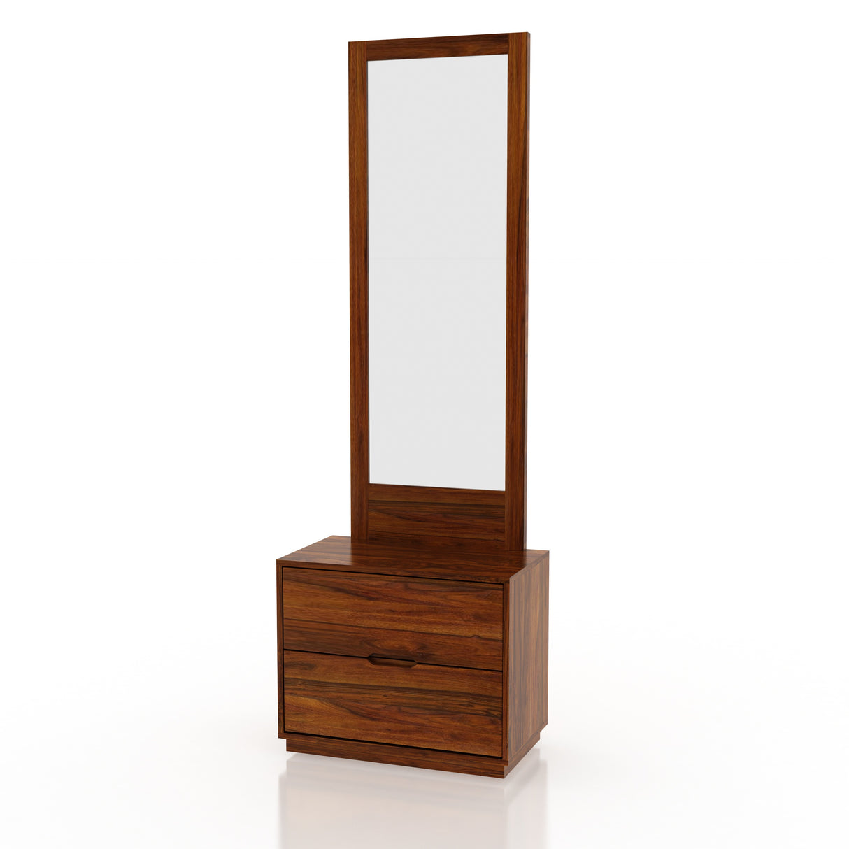 Italian Solid Sheesham Wood Dressing Table Mirror - 3 Years Warranty