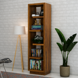 Mayor Solid Sheesham Wood Bookshelf - 3 Years Warranty