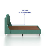 Maron Upholstered Without Storage Bed-3 Years Warranty(LUXE EDITION)