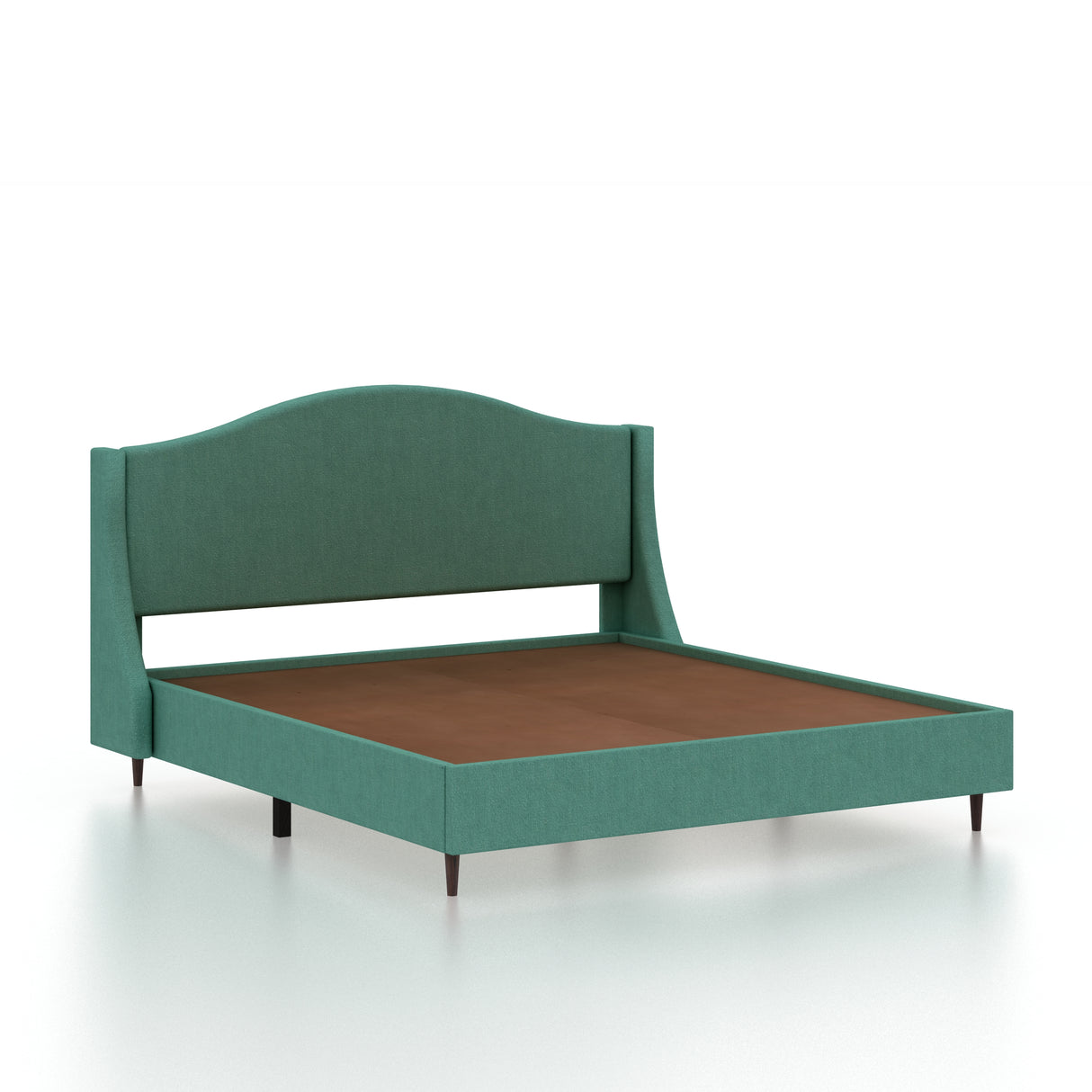 Maron Upholstered Without Storage Bed-3 Years Warranty(LUXE EDITION)