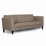 MANALI Three Seater Upholstered Sofa Velvet - 3 Years Warranty