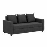OOTY Three Seater Upholstered Sofa Velvet - 3 Years Warranty