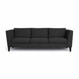 MANALI Three Seater Upholstered Sofa Velvet - 3 Years Warranty