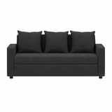 OOTY Three Seater Upholstered Sofa Velvet - 3 Years Warranty