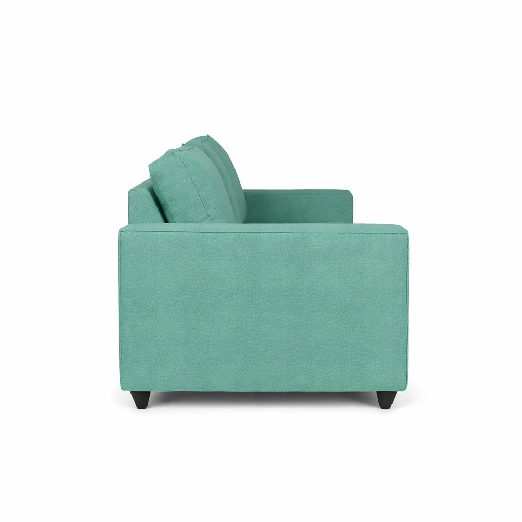 GOA Three Seater Upholstered Sofa Velvet - 3 Years Warranty