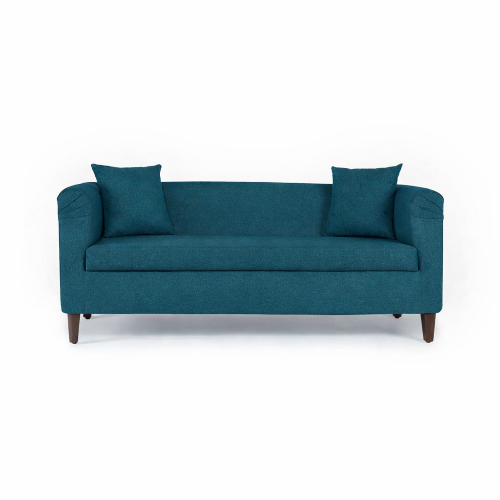 VENUS Three Seater Upholstered Sofa Velvet - 3 Years Warranty