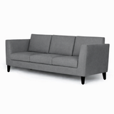 MANALI Three Seater Upholstered Sofa Velvet - 3 Years Warranty