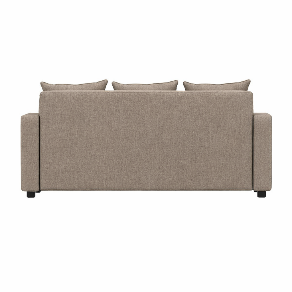 OOTY Three Seater Upholstered Sofa Velvet - 3 Years Warranty