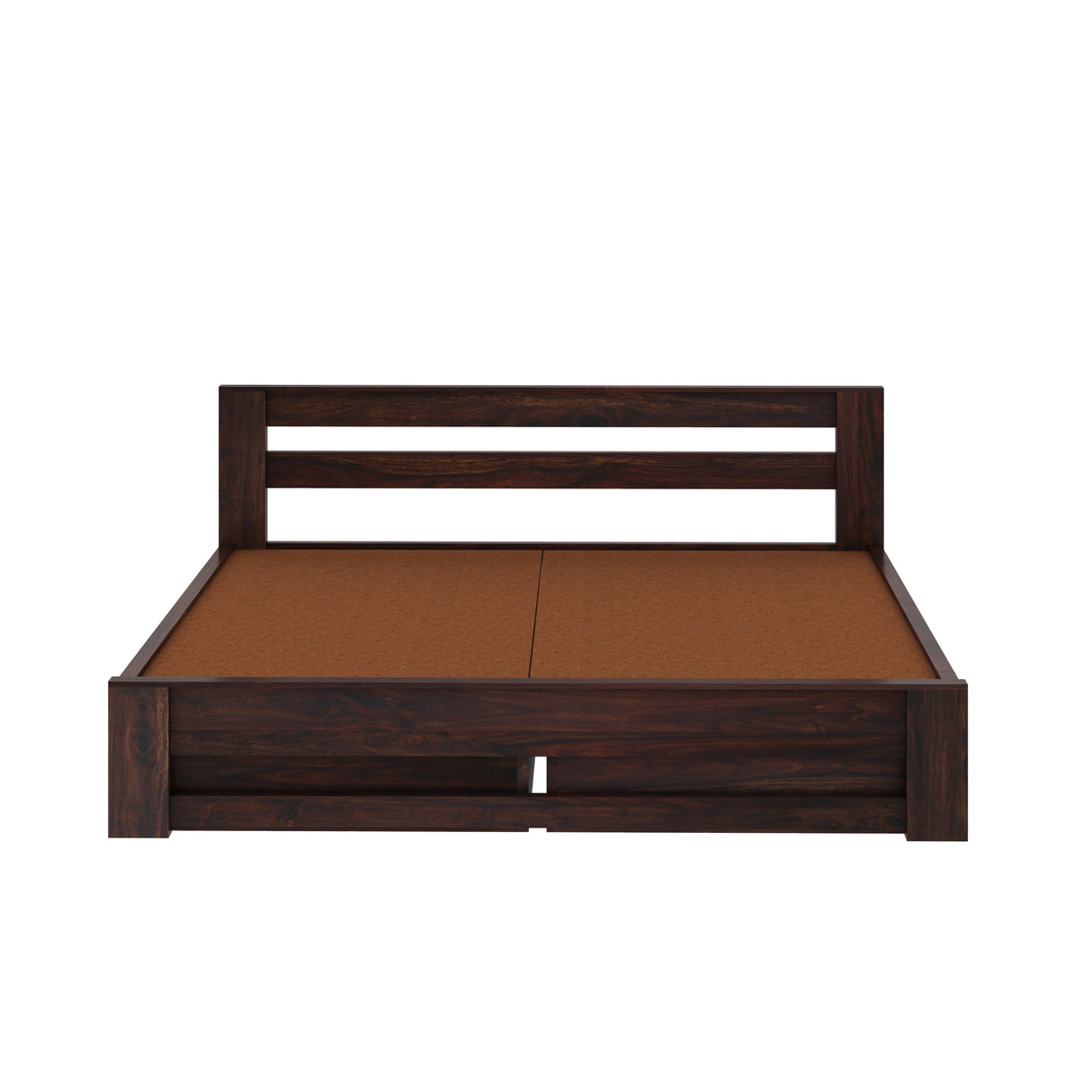 Foster Bed in Solid Sheesham Wood With Drawer Storage - 3 Years Warranty
