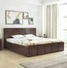 Scott Solid Sheesham Wood Bed With Box Storage - 3 Years Warranty