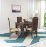 Armania Solid Sheesham Wood 4 Seater Dining Table Set - 3 Years Warranty